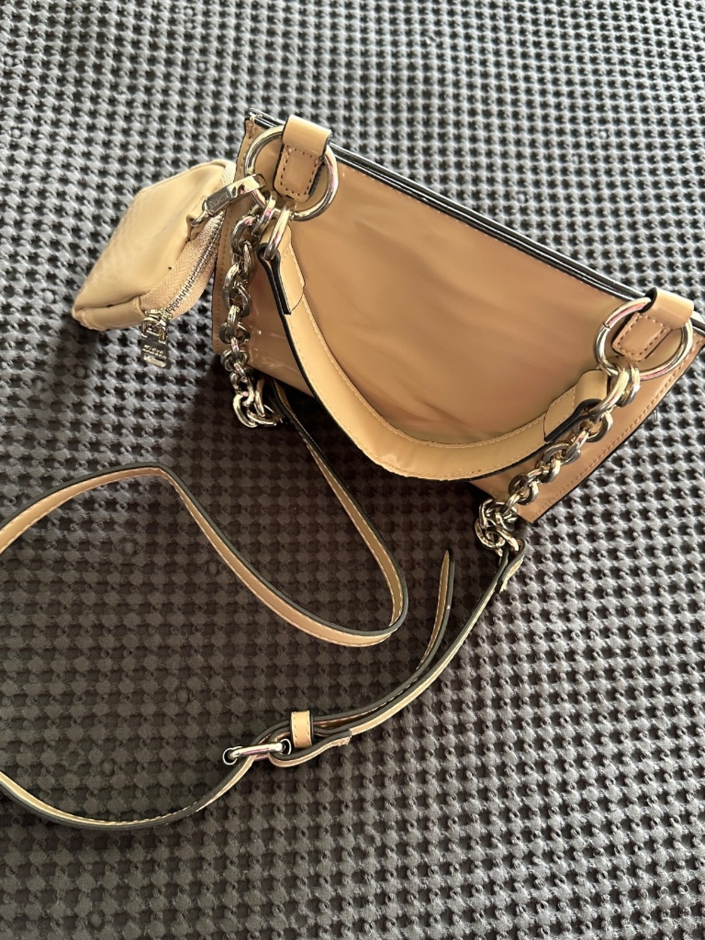 Steve Madden purse with Feux leather - Picture 4 of 7